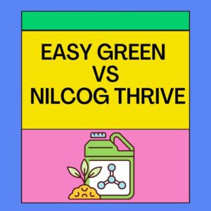 Thrive vs Easy Green Fertilizer