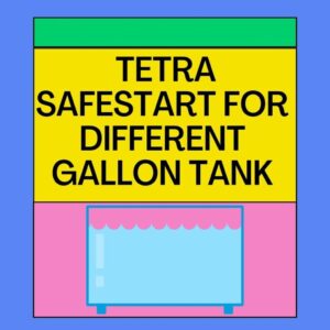 How Much Tetra Safestart for Different Gallon Tanks? [Answered]